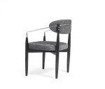 VISTA C AHŞAP SİYAH SANDALYE - Görsel 5