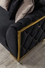 ORİON-A KANEPE SİYAH - Слика 3