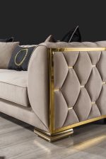 ORİON-A KANEPE KREM - Görsel 3