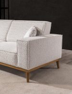 MARİON-D KANEPE BEYAZ 2 KİŞİLİK - Görsel 3